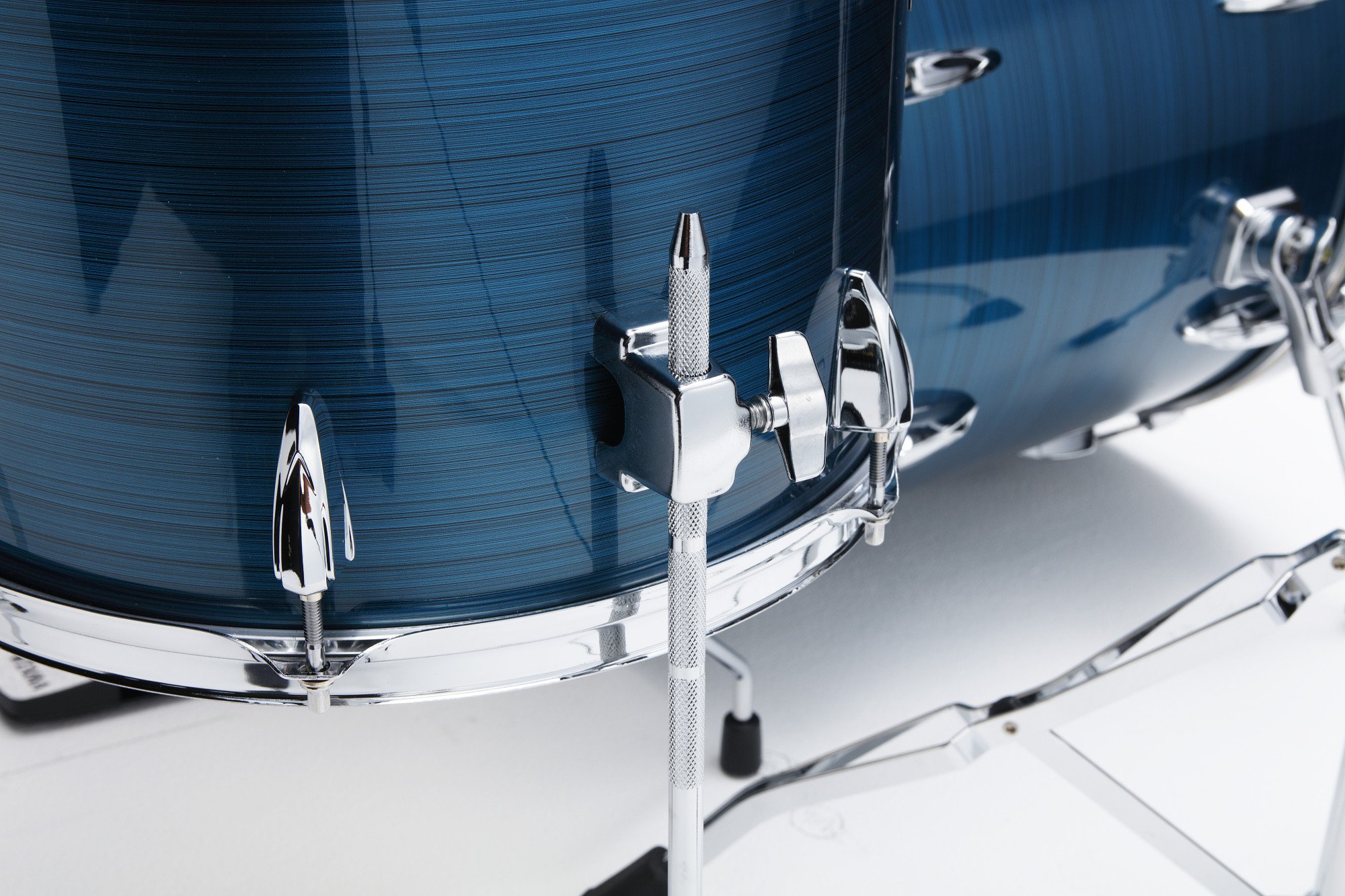 IP50H6W Imperialstar Drum Set 5 teilig - Hairline Blue + Hardware