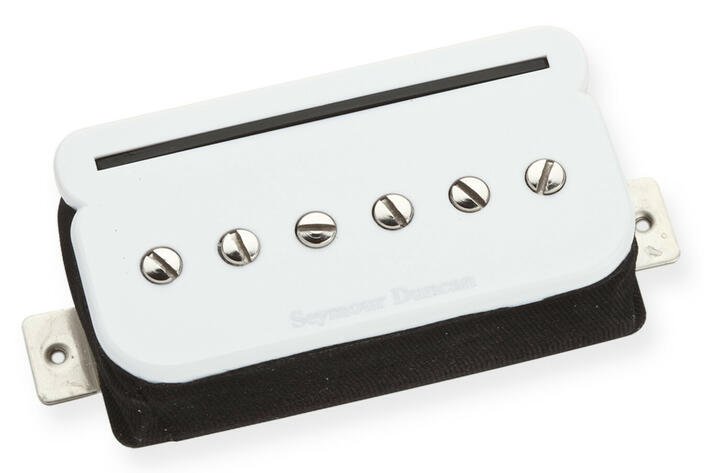 SHPR-1b - P-Rails Bridge Humbucker - White