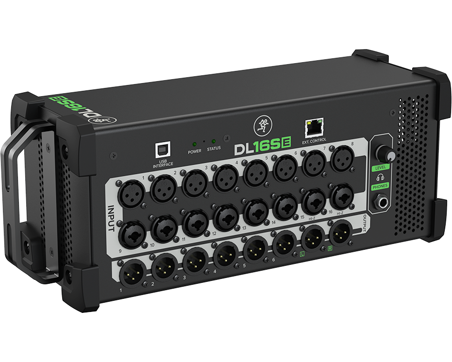 Digitales Mischpult, Audio-Stagebox, XLR-Eingänge, XLR-Ausgänge, USB-Schnittstelle