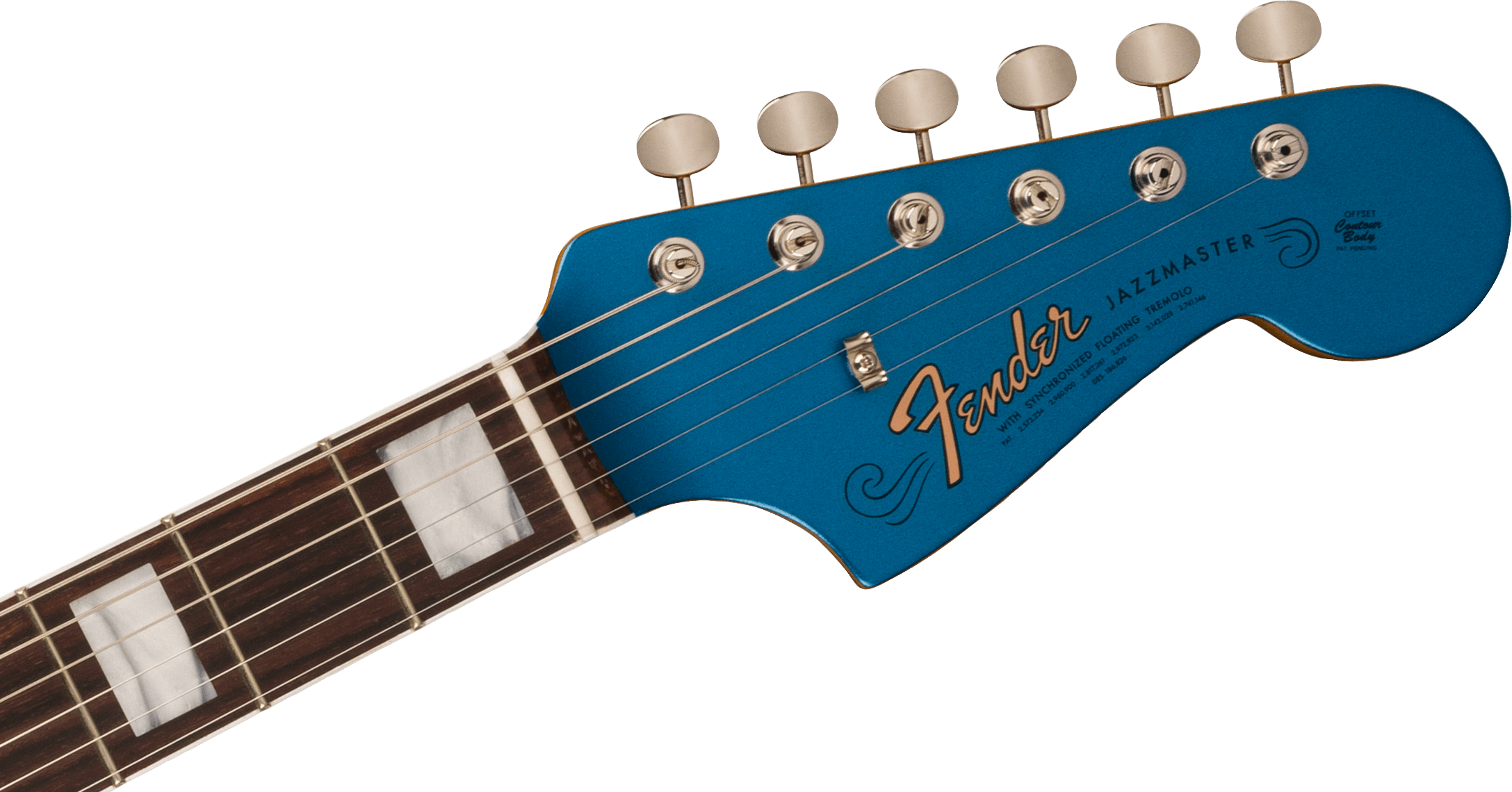 American Vintage II 1966 Jazzmaster®, Rosewood Fingerboard, Lake Placid Blue