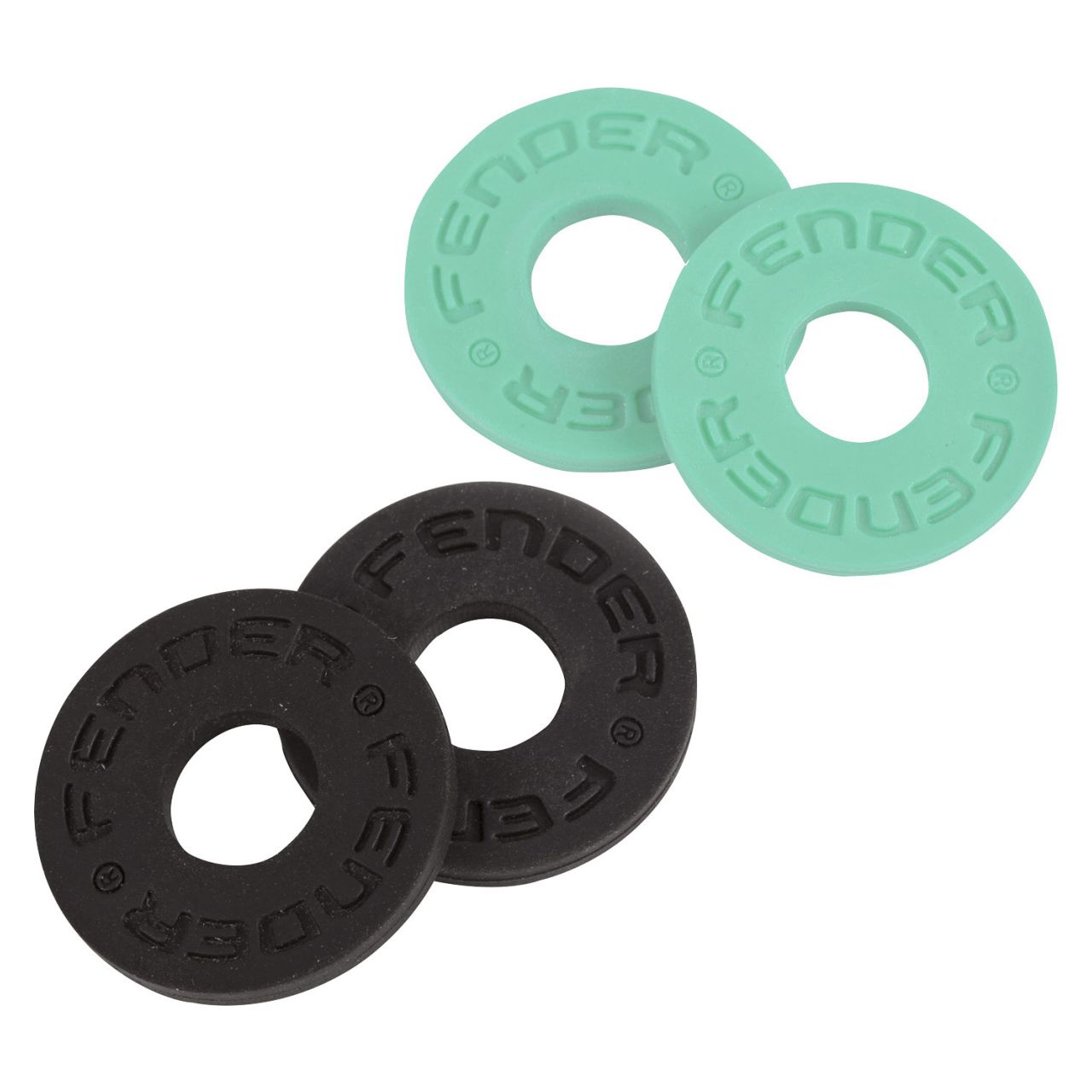Strap Block 4-Pack Black and Surf Green