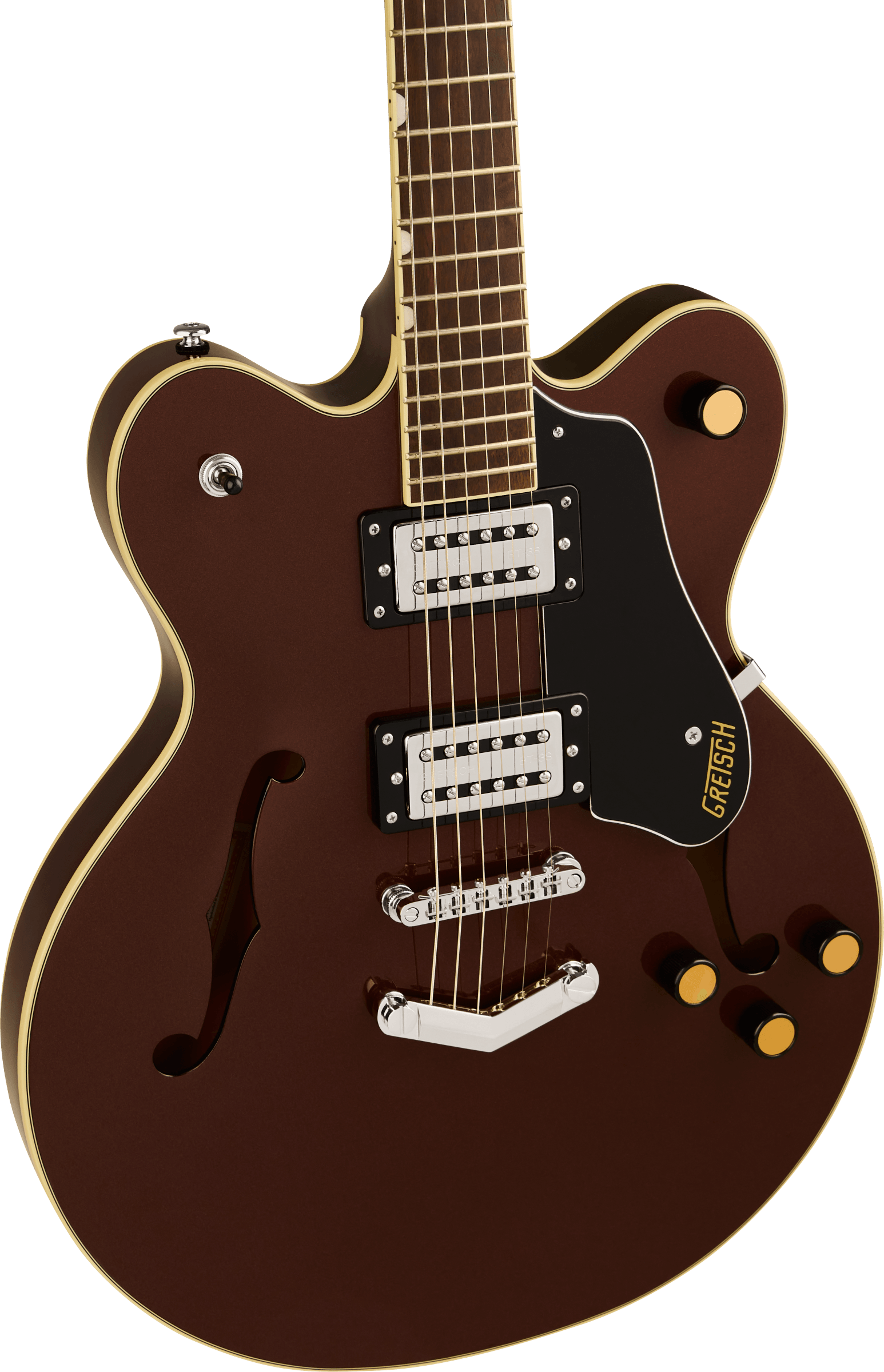 G2622 Streamliner Center Block Double-Cut Copper Metallic