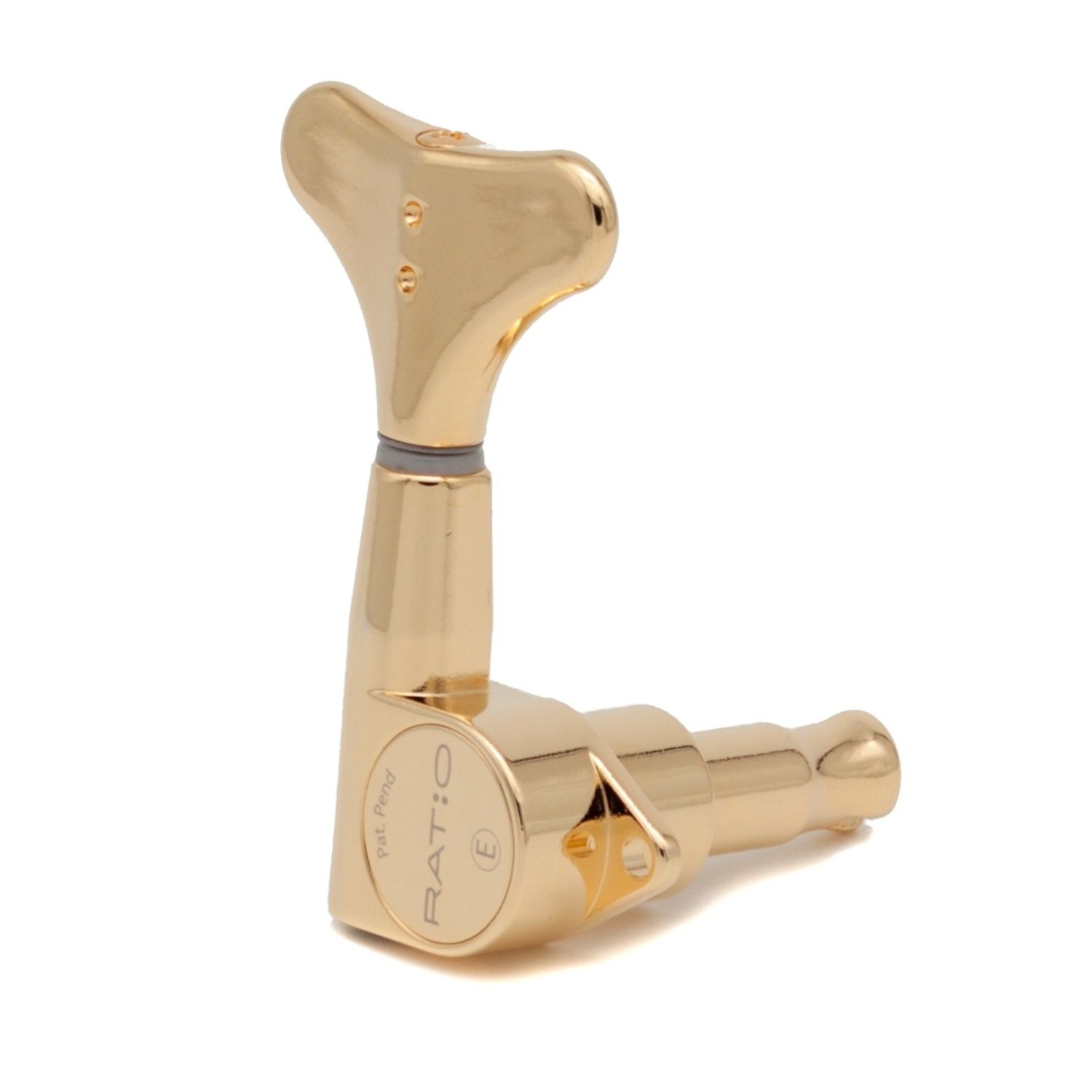 PRB-5320-G0 Ratio Bass Machine Heads with Y-Style Button - 5-String, 3 + 2 - Gold