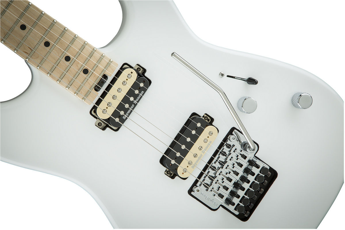 Pro-Mod San Dimas® Style 1 HH FR M, Maple Fingerboard, Snow White