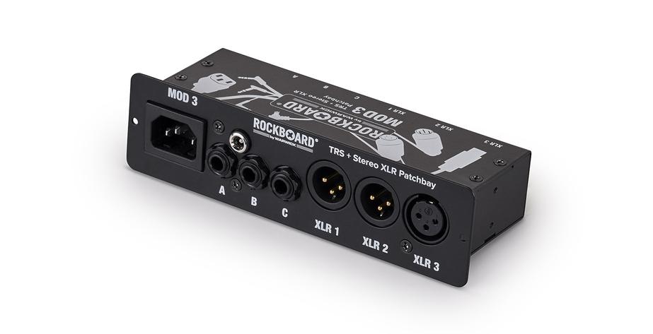 MOD 3 V2 All-in-One TRS & XLR Patch Bay for Vocalists & Acoustic Players