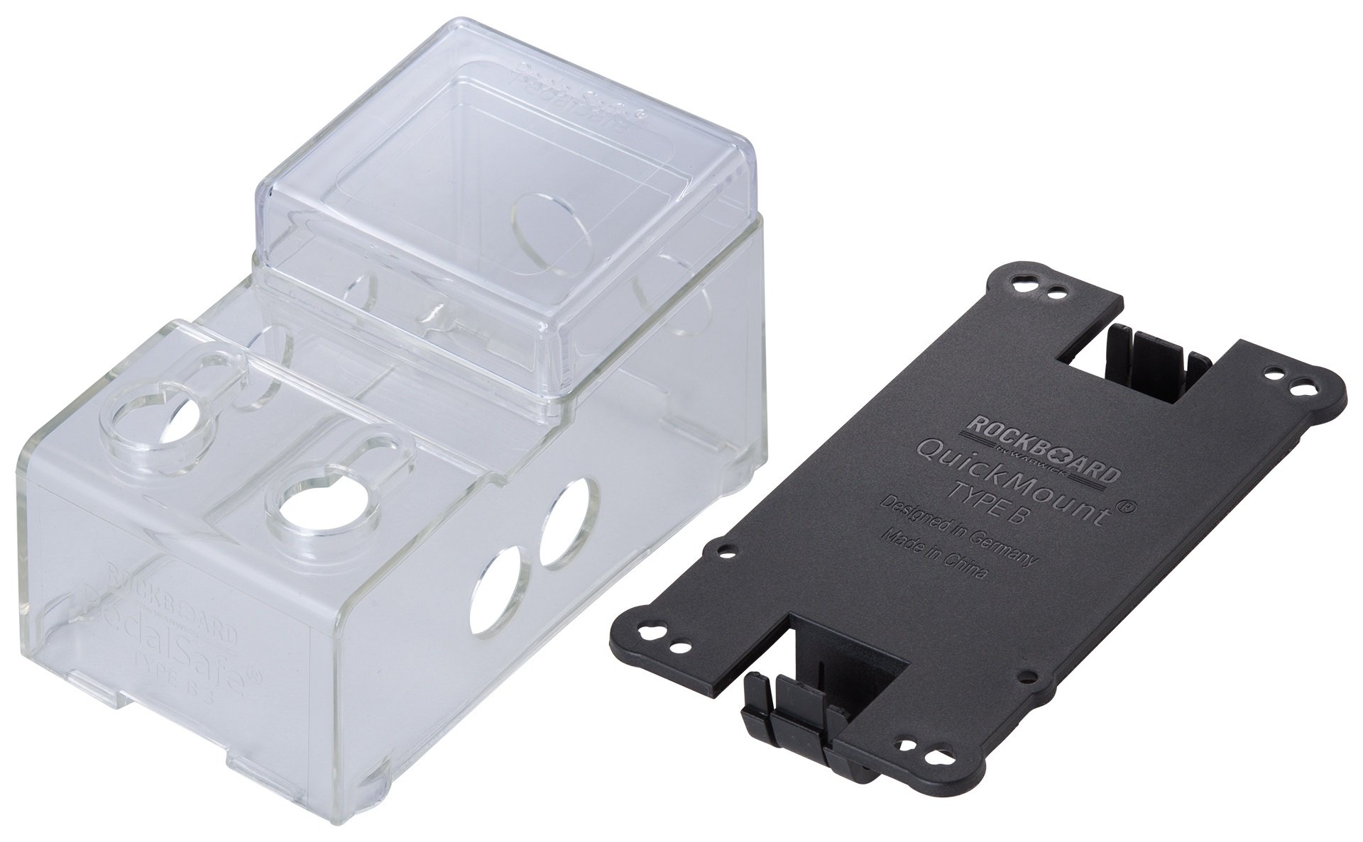 PedalSafe Type B3 - Protective Cover and Rockboard Mounting Plate for WALRUS MAKKO D1 pedals