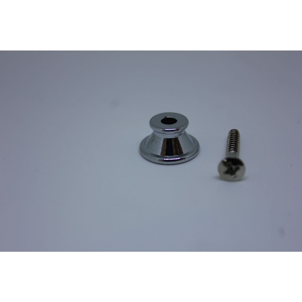 Gotoh Strap Button chrome, 1 Stück mit Schraube