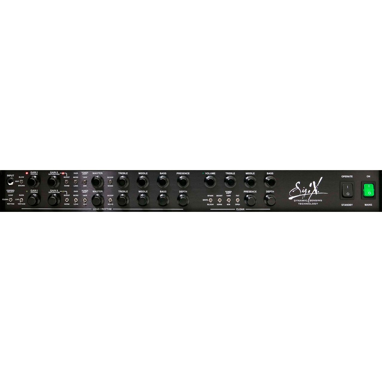 Sig:X  3-Kanal 100-Watt Gitarrenverstärker