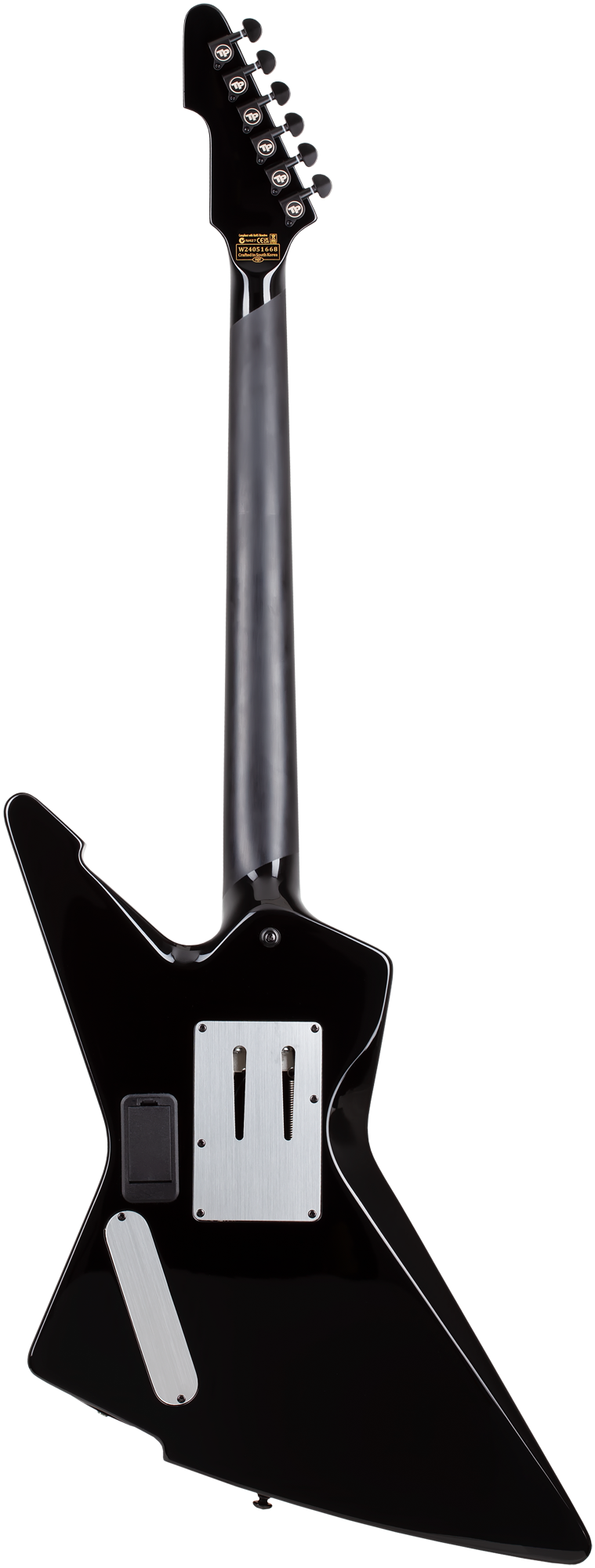 E-1 FR Pryzm Palladium Gloss Black E-Gitarre
