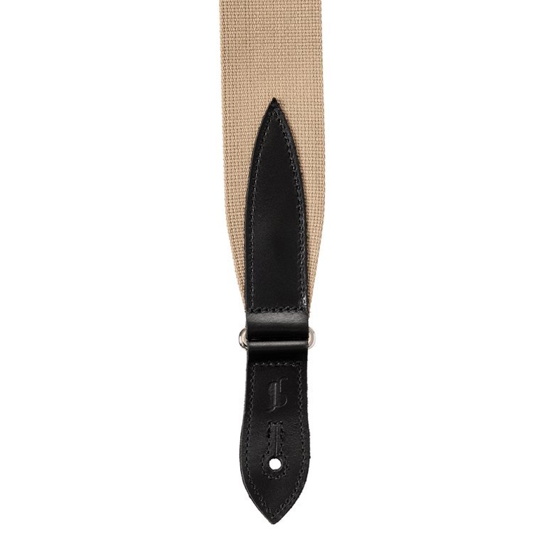 Gitarrengurt Baumwolle White