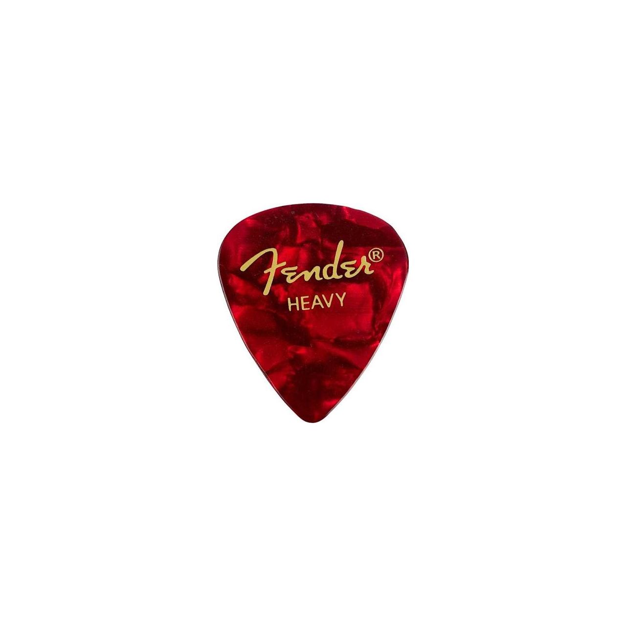 Fender 351 Premium Celluloid Picks (12-Pack) - Red Moto heavy