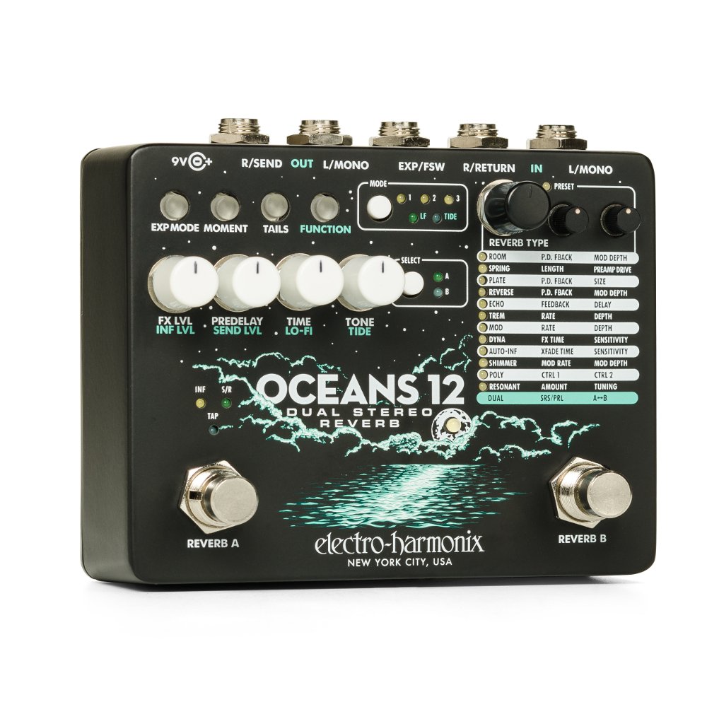 Oceans 12  Dual Stereo-Reverb