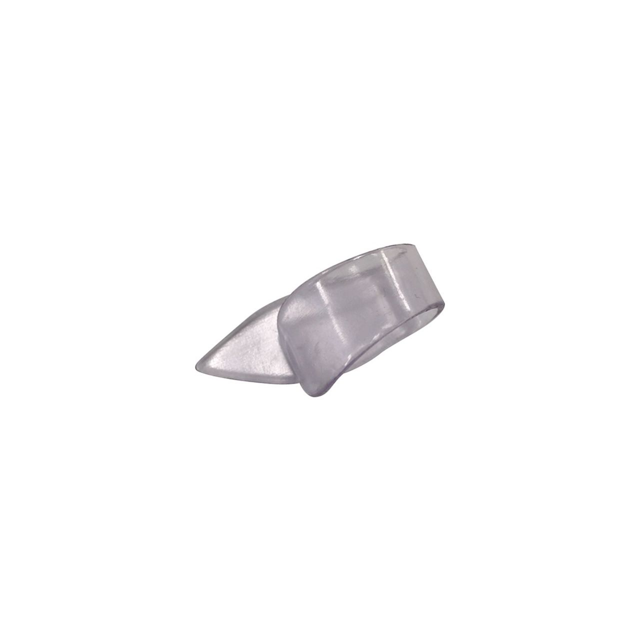 Clear Thumbpicks 12 Stück clear, large