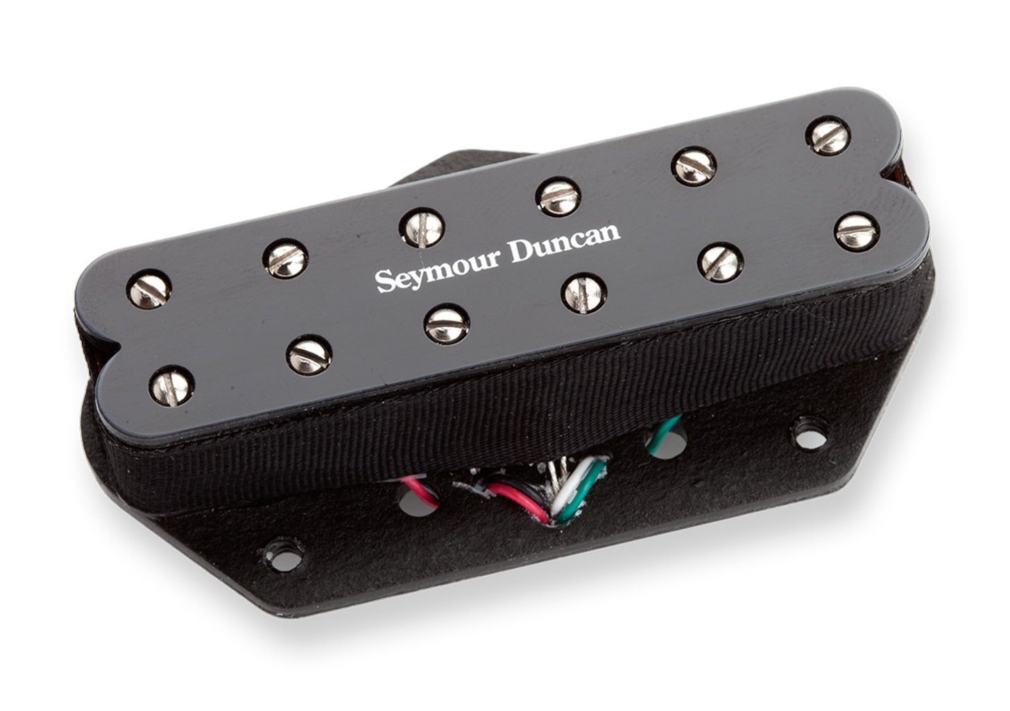 Pearly Gates for Tele - Bridge Pickup - Black
