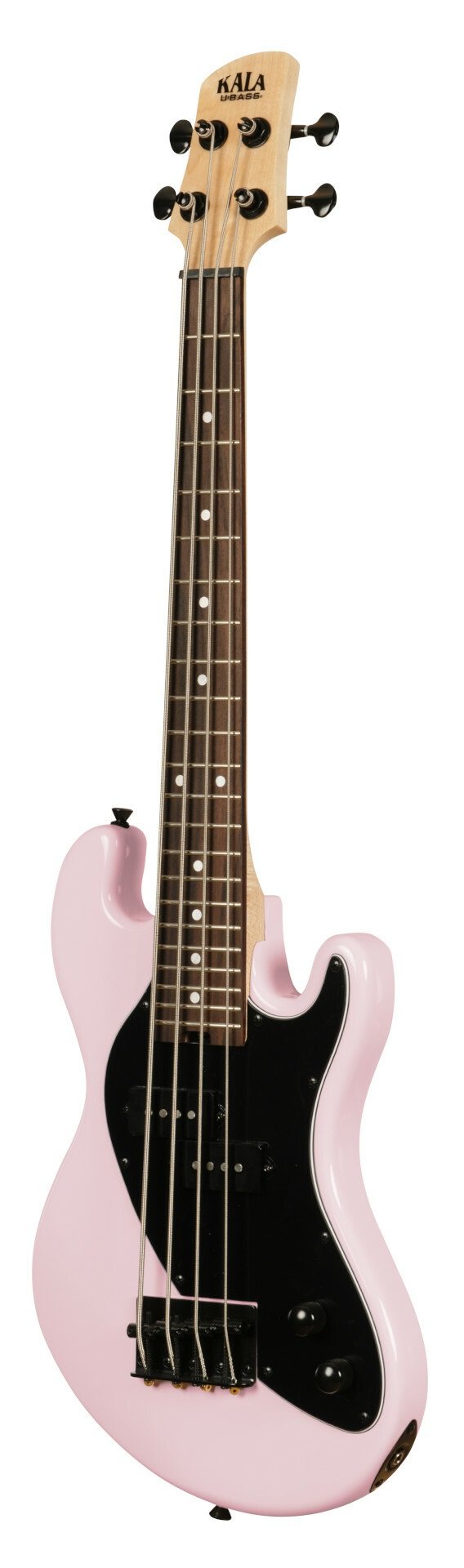 U-Bass Solid Body 4-String, Pale Pink, Fretted, with Bag