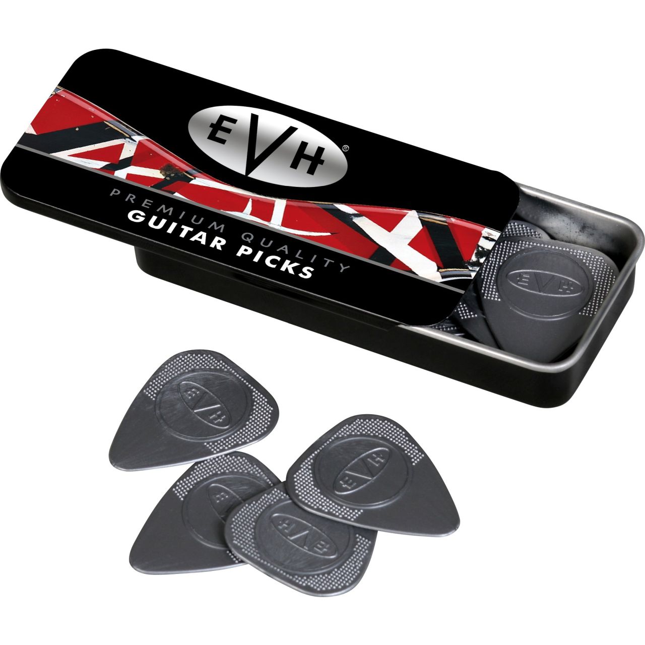 Premium Pick Tin - Plektrum Set 12 Stück