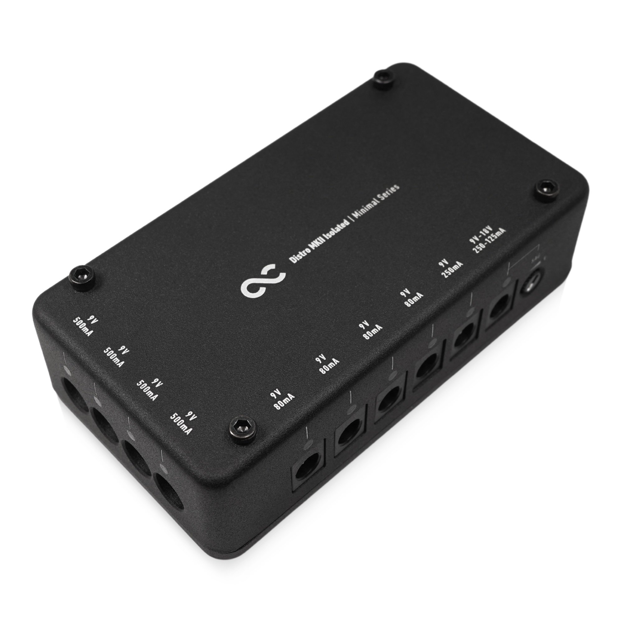 Minimal Series Distro MKII Isolated - Power Distributor, Black