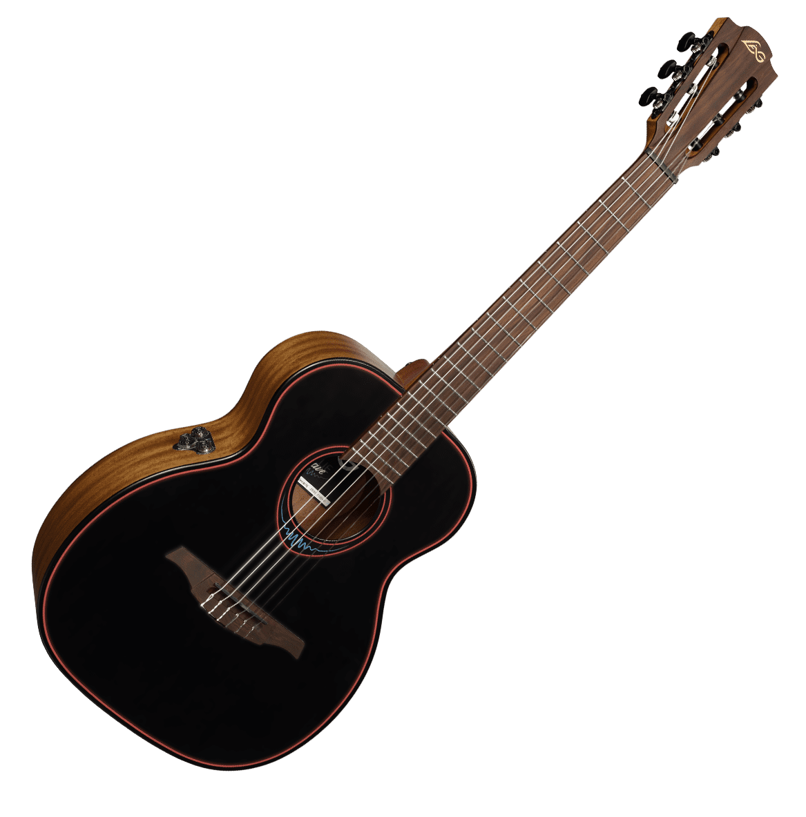 TNBW1TE Blue Wave Nylon Travel Guitar