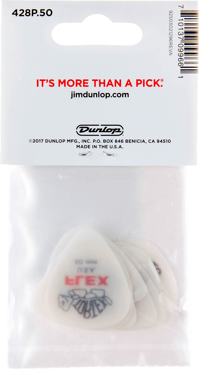 Tortex Flex 0.50 mm Beutel , Player's Pack (12 Stck.)