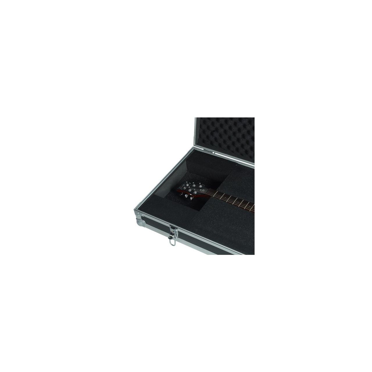 Flight Case Hollow Body Guitar Black