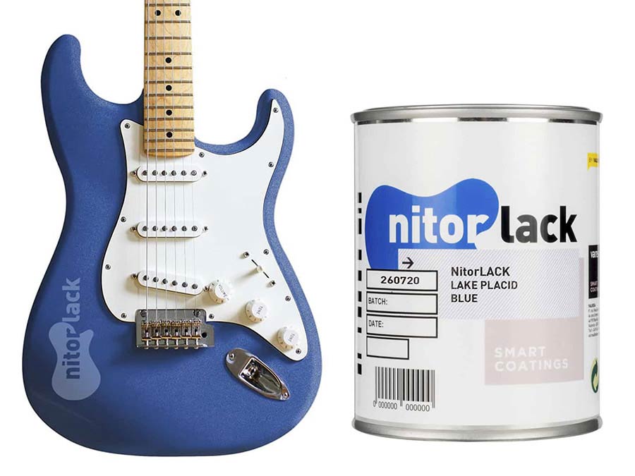 Nitrocelluloselack Lake Placid Blue - 500ml Dose