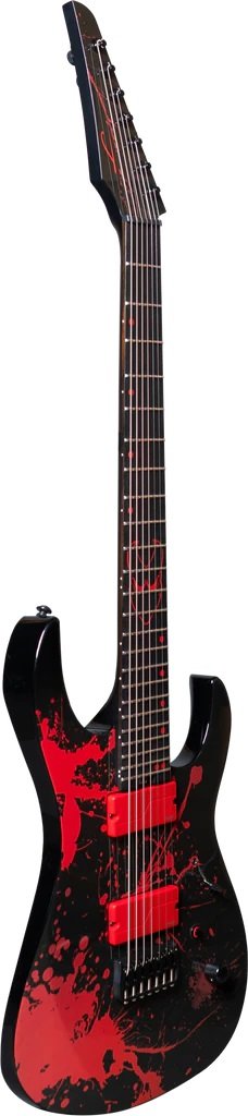 Ninja Custom Slaughter 7-String Blood/Black
