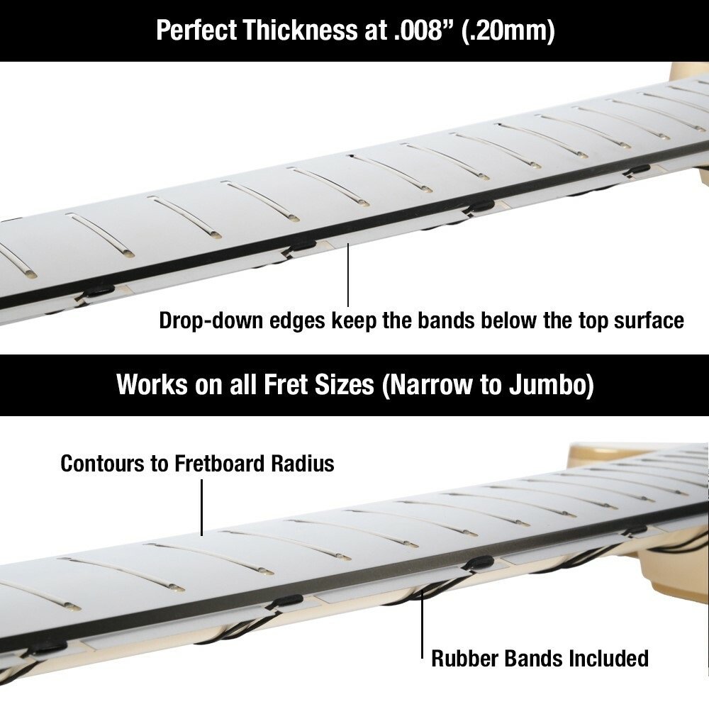 Fret Shield (MN804) - Fretboard Protector Guard for E - 24,75" Guitar Fret Scale