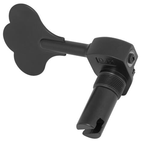 Light Machinehead with Open Gear - Black - Left (Bass) Side