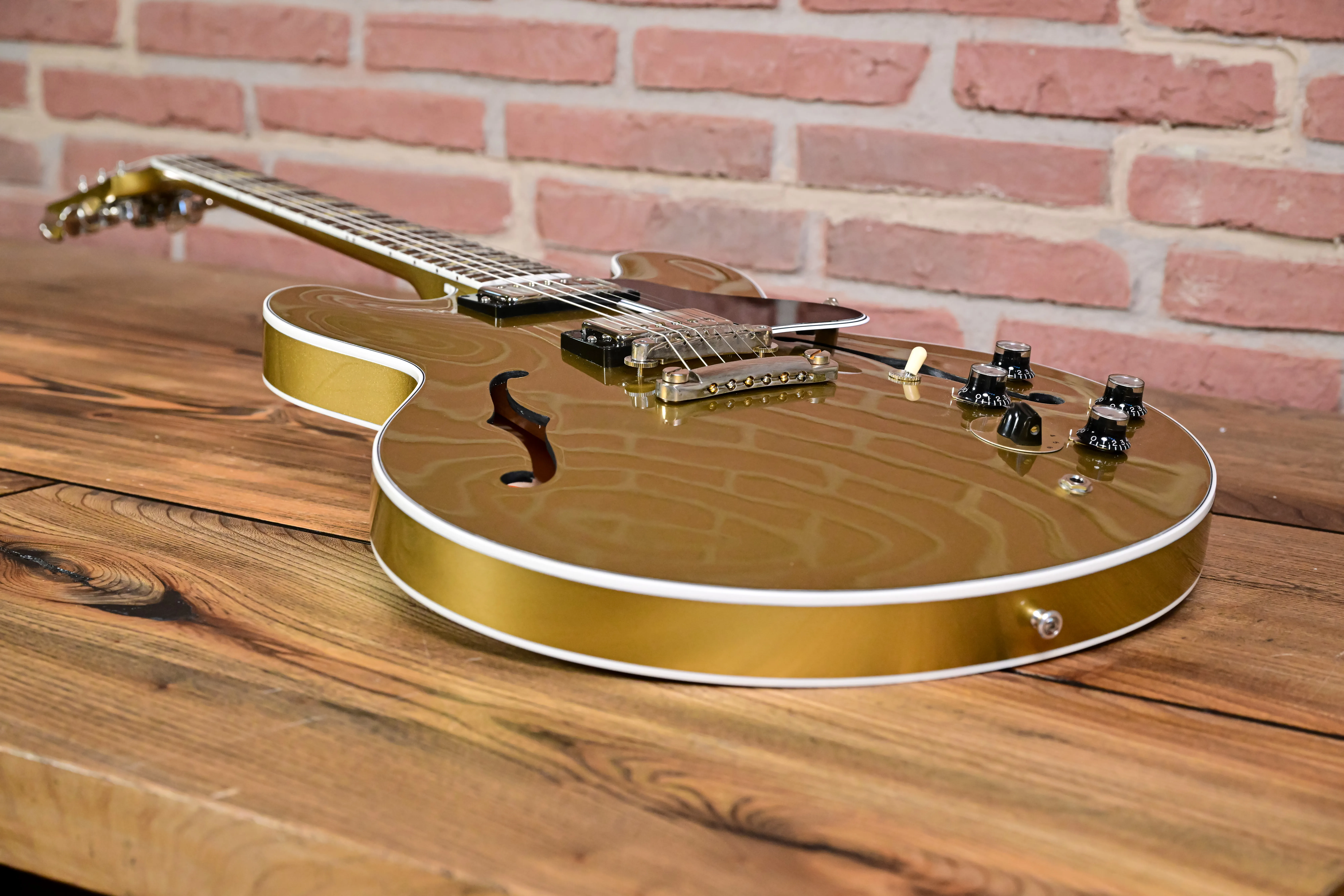 1961 ES-345 Reissue Mono Varitone Zenith Gold Gloss VOS Custom Shop