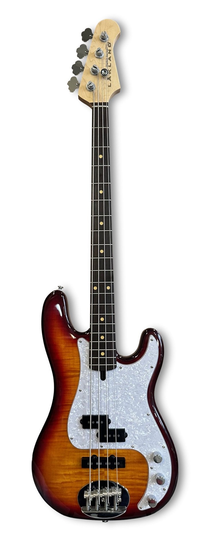 Skyline 44-64 Deluxe Bass, 4-String - Flamed Maple Top, Honey Burst Gloss "B-Stock"