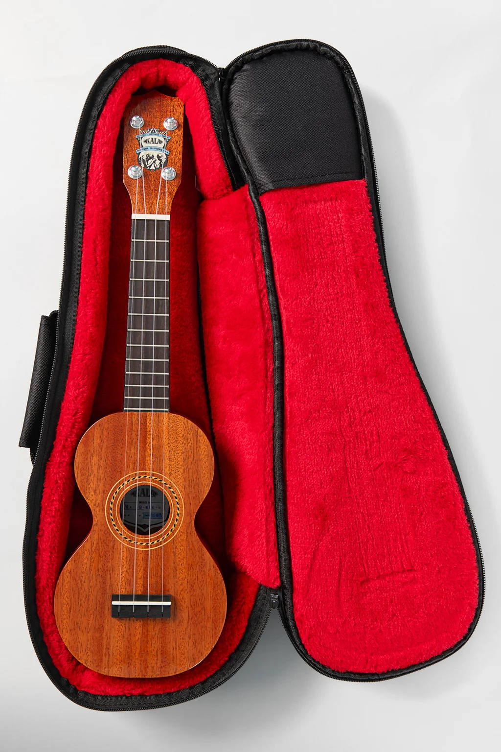 Pan Pacific All Solid Mahogany Figure 8 Soprano Ukulele