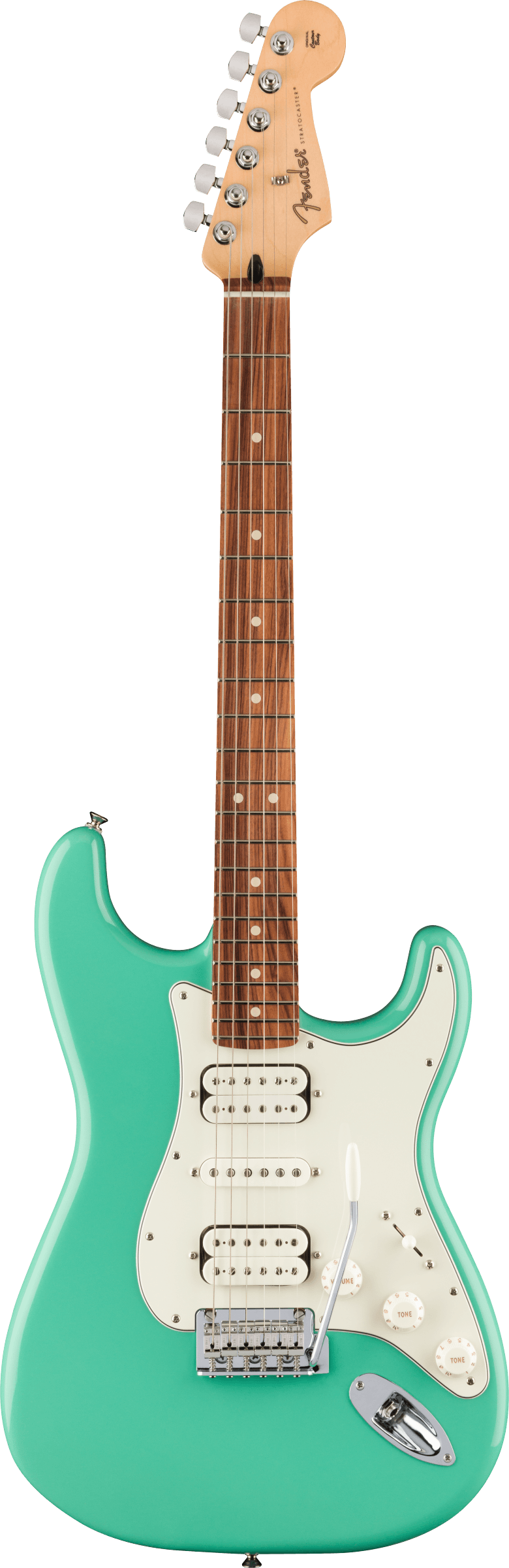 Player Stratocaster® HSH, Pau Ferro Fingerboard, Sea Foam Green