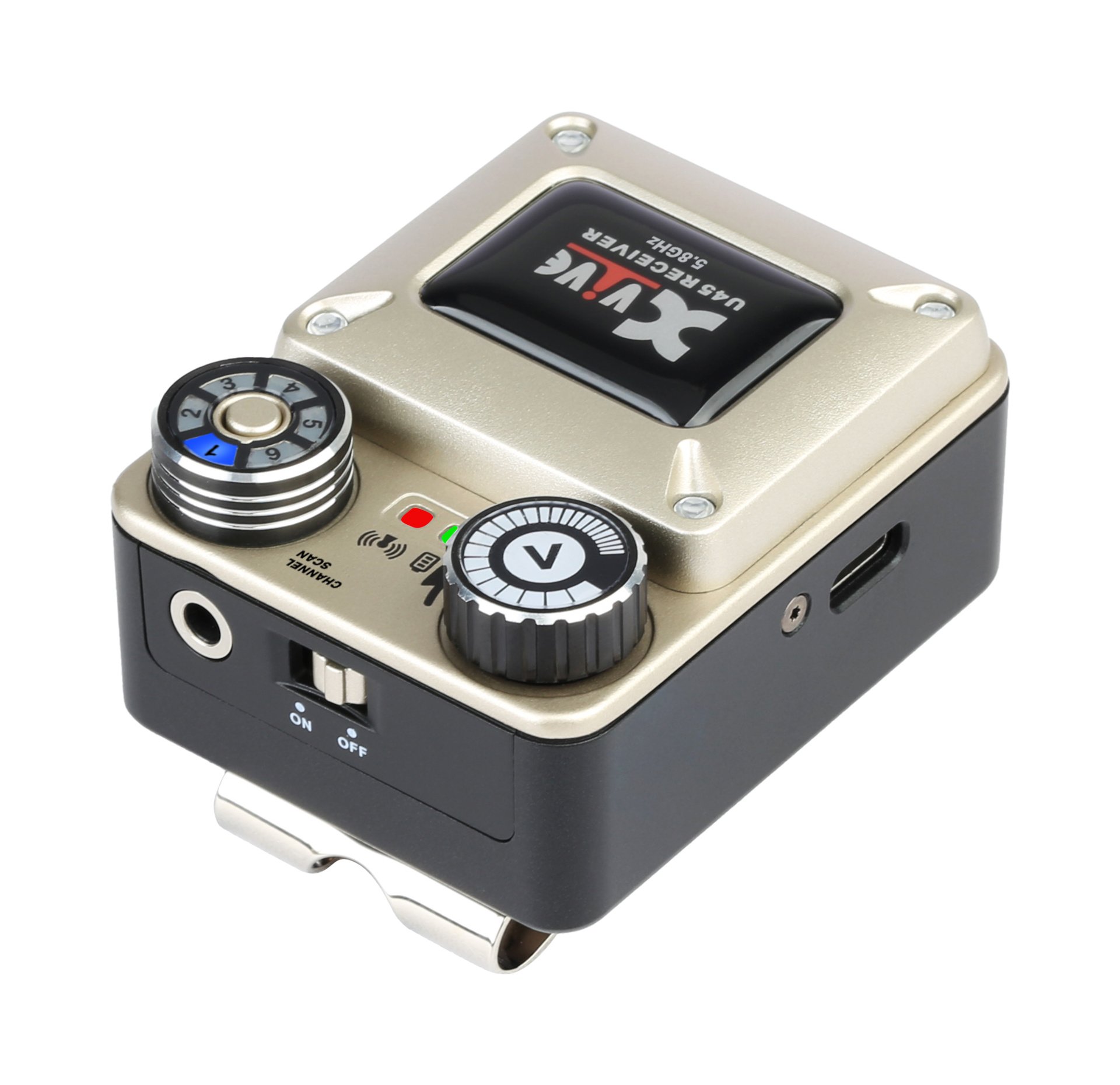 U45T9 In-Ear Monitor Wireless System, 5.8 GHz - Bundle, 1x Transmitter + 1x Receiver + 1x T9 In-Ear 