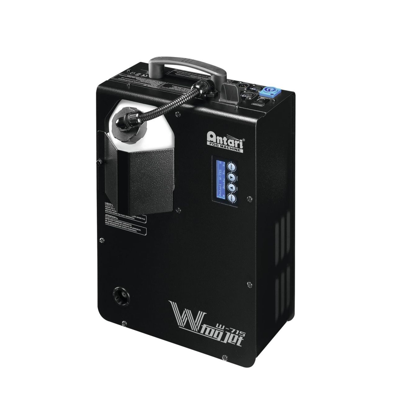 Antari W-715 Spray Fogger - Leistungsstarke 1600-Watt-DMX-Nebelmaschine mit senkrechtem Ausstoß