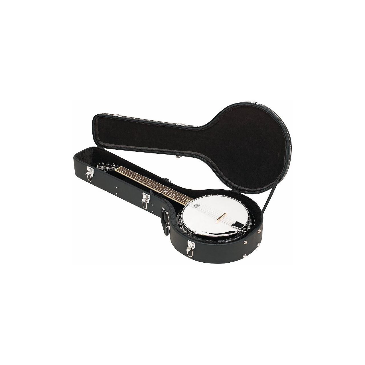 Standard Hardshell Case - Banjo, Black Tolex