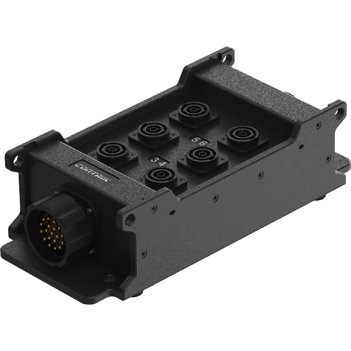 Power Strip Socapex powerCON - IP20