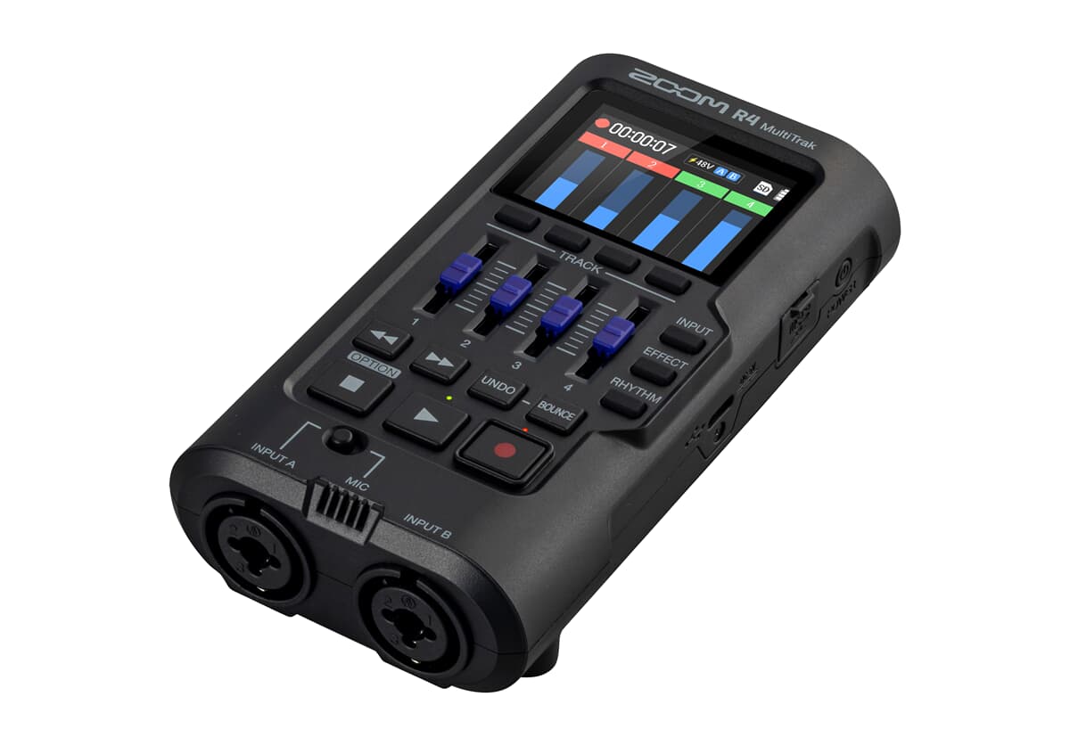 R4 MultiTrak - Portabler 4-Spur-Audiorecorder