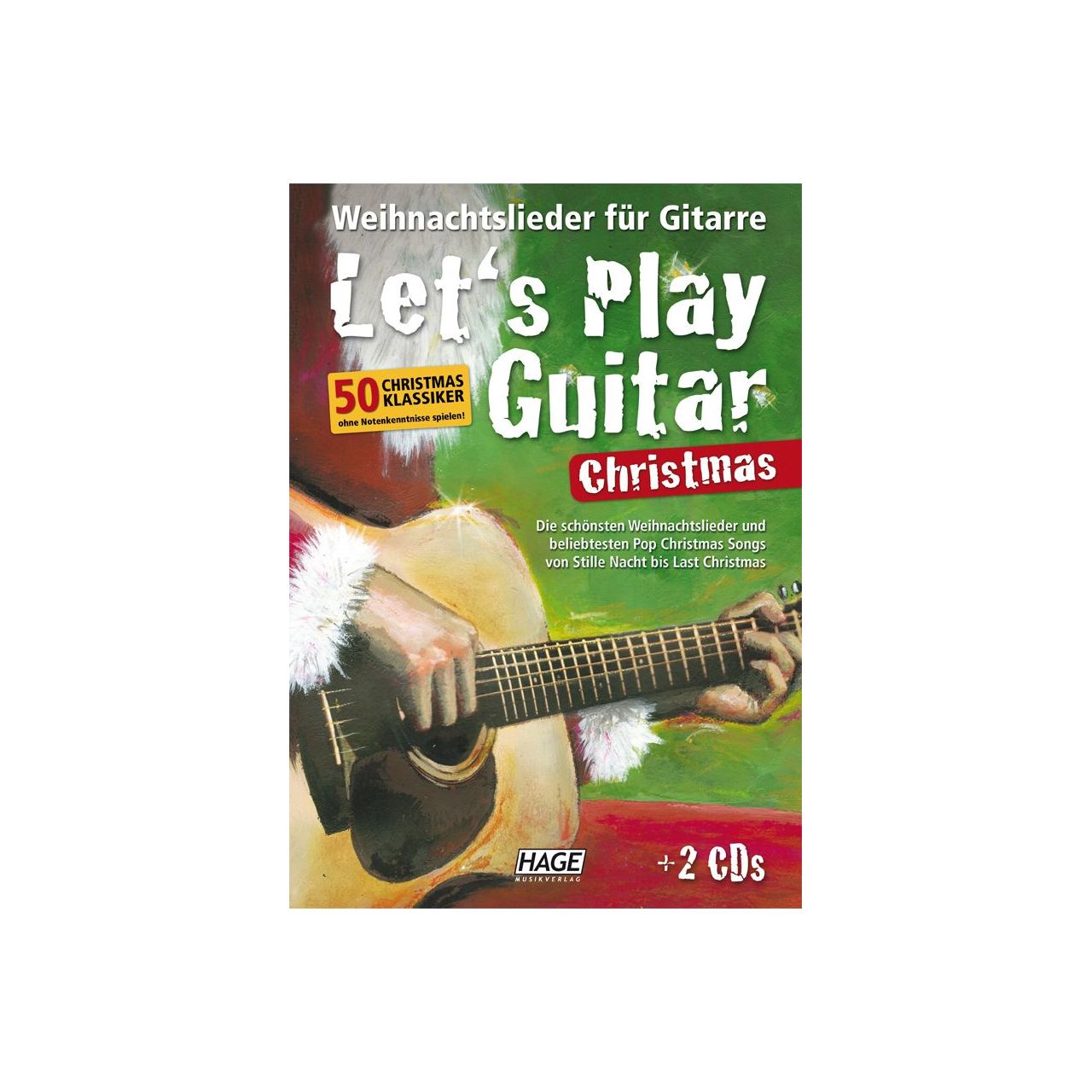 Let's Play Guitar Christmas + 2 CDs