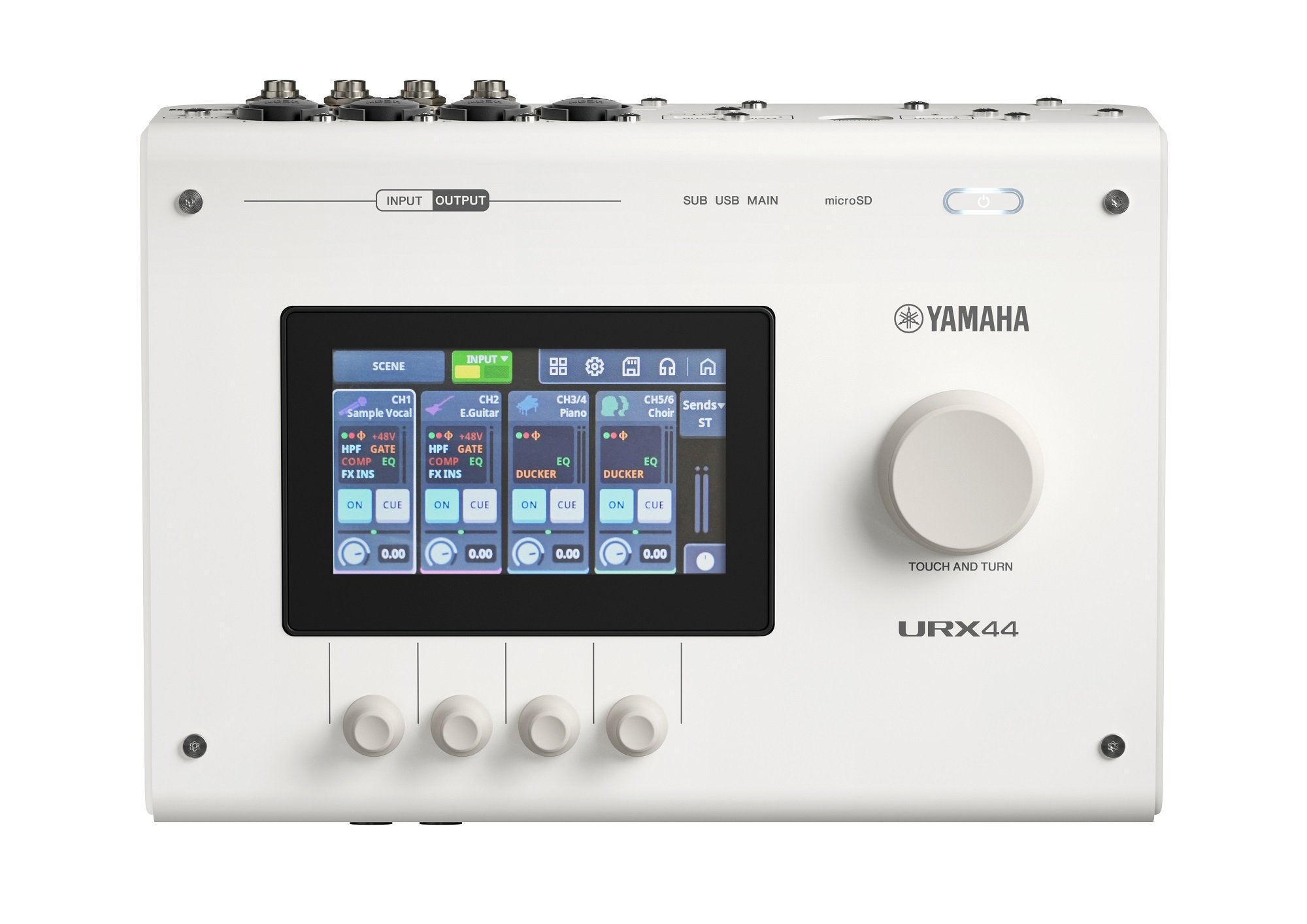 URX44 WH USB Audio-Interface