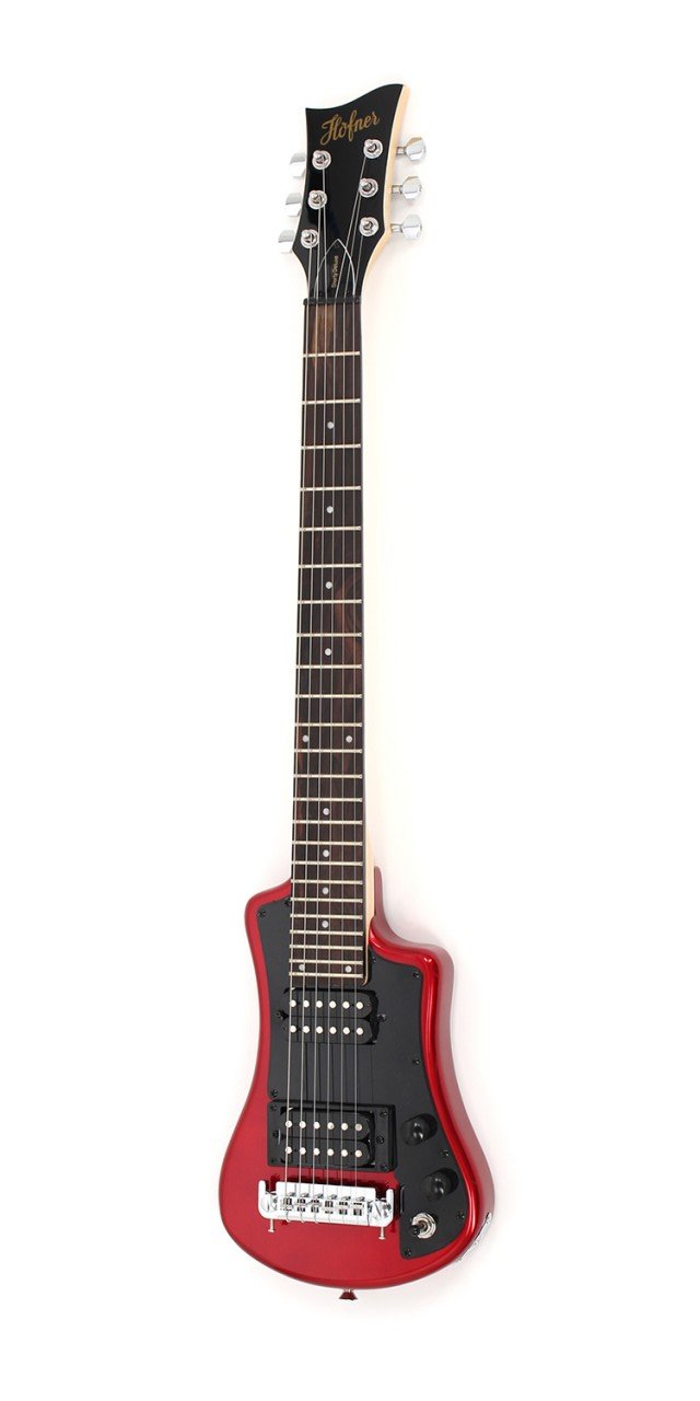 Shorty Deluxe E-Gitarre - Rot inkl. Gigbag
