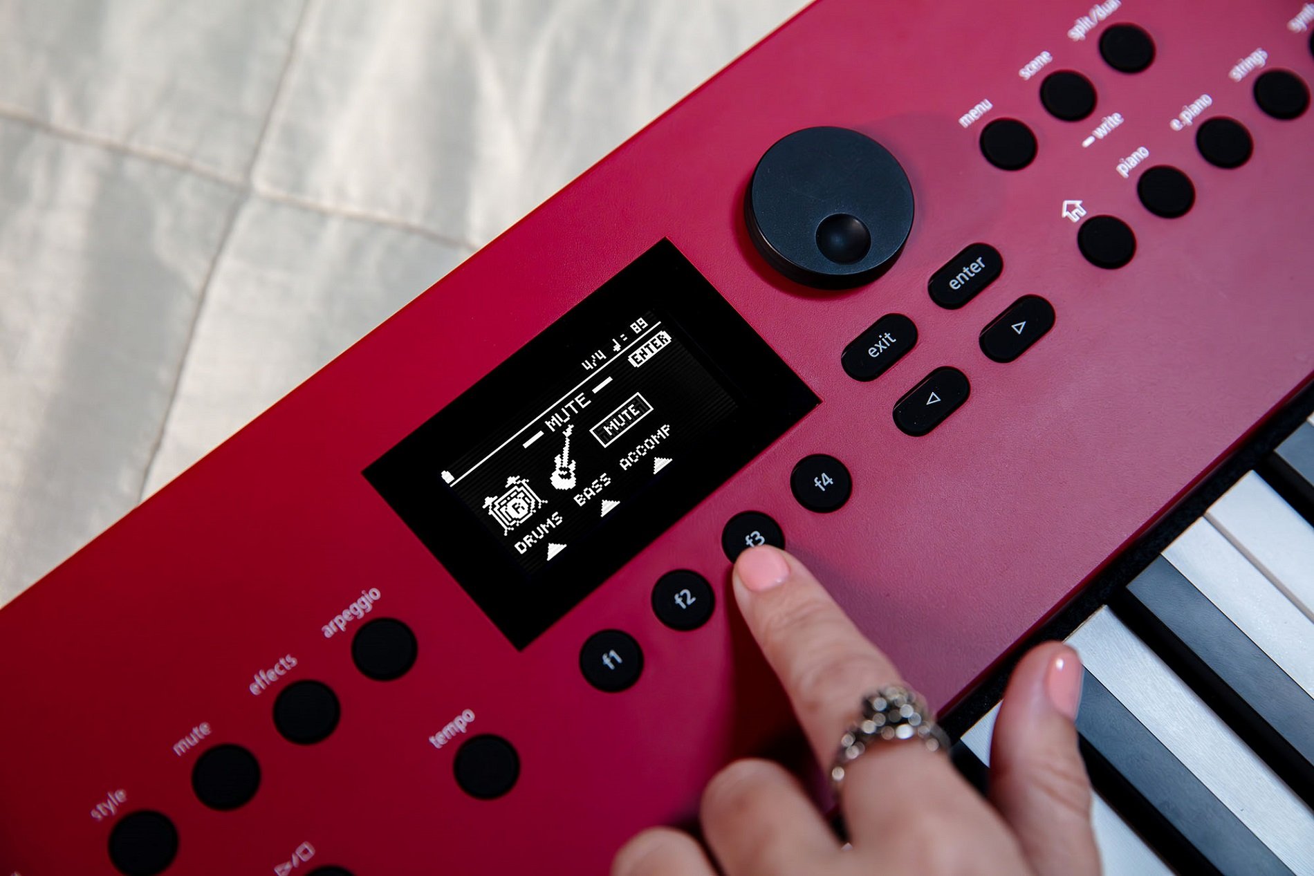 GO:KEYS 3 Dark Red