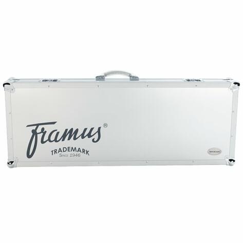 Framus - Professional Line - Electric Guitar Flight Case (Double-Neck) - Silver  "B-Stock"