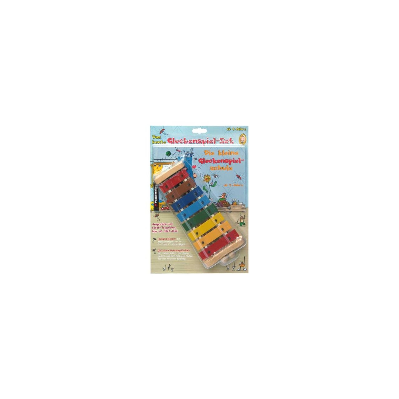 Buntes Glockenspiel-Set
