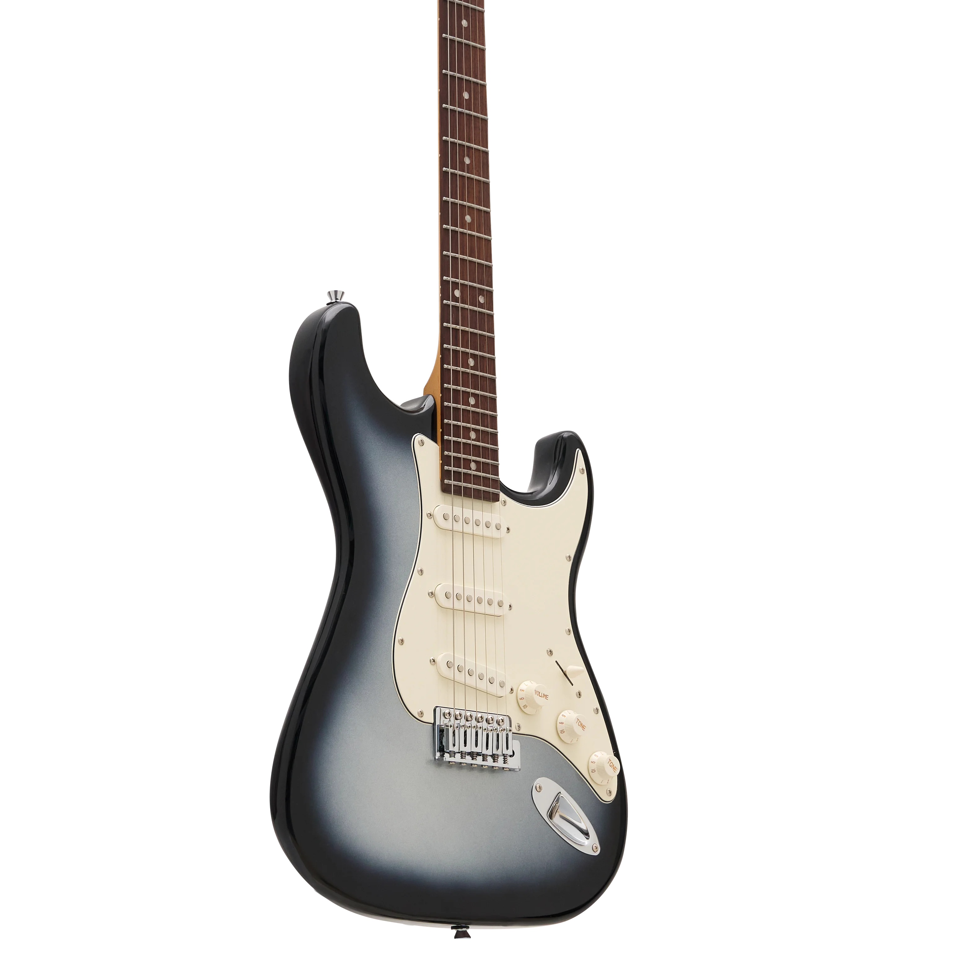 KS-Classic SSS Rosewood Metallic Blue E-Gitarre