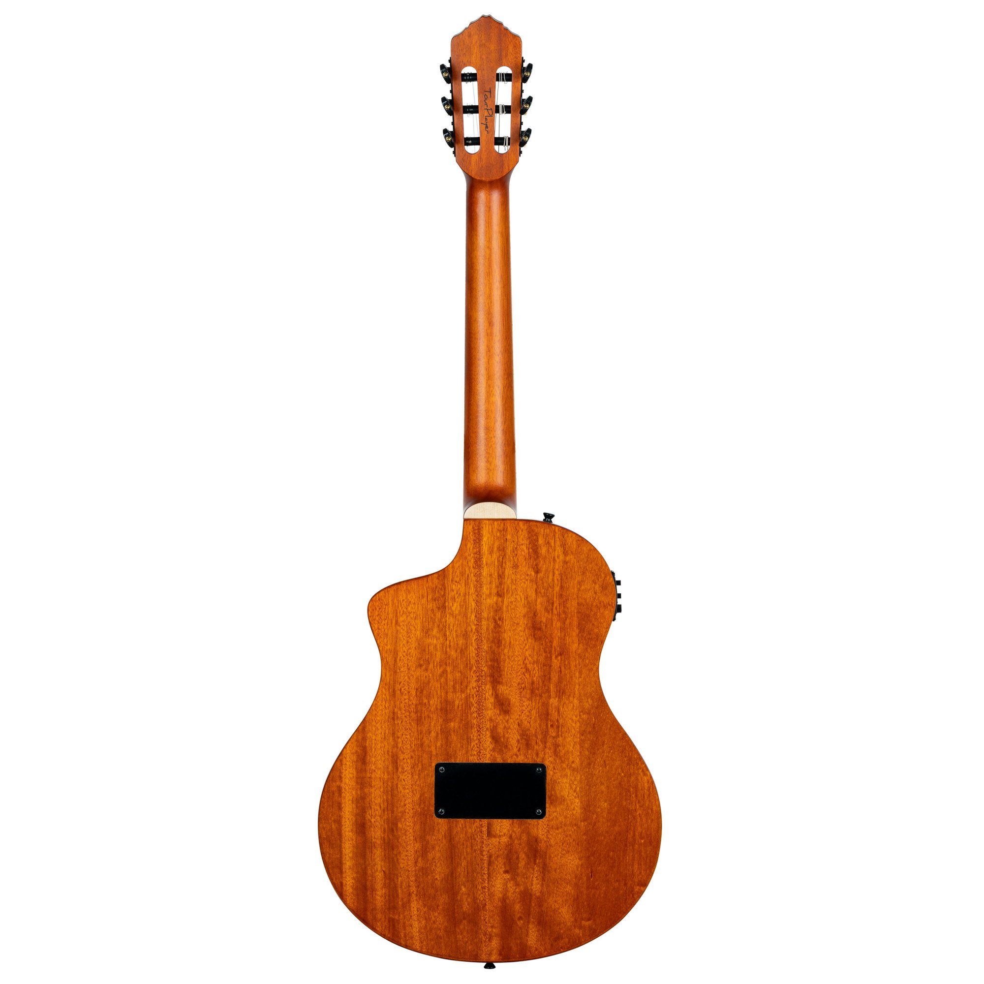TourPlayer DeLuxe Nylon Gitarre flamed Maple Blue (Versandrückläufer)