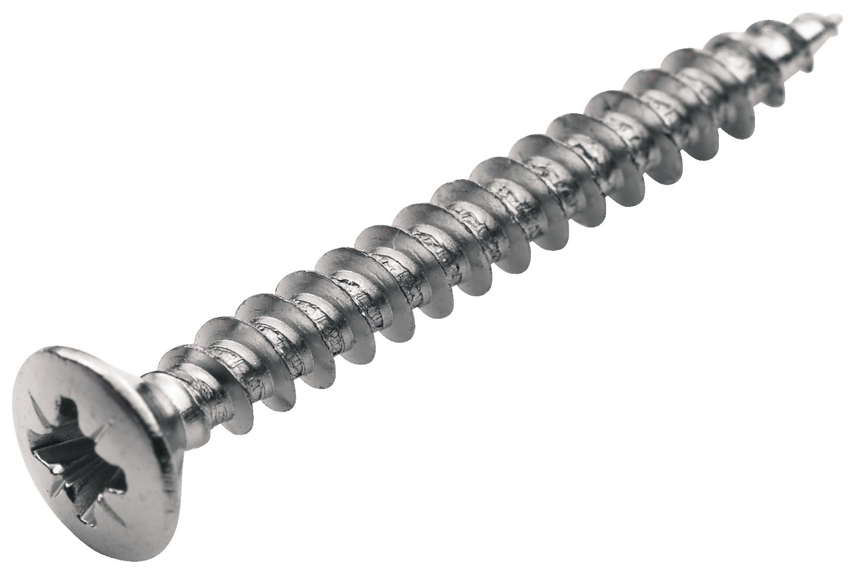 Screws for Bolt-On Necks, 40 mm, 4 pcs. - Chrome