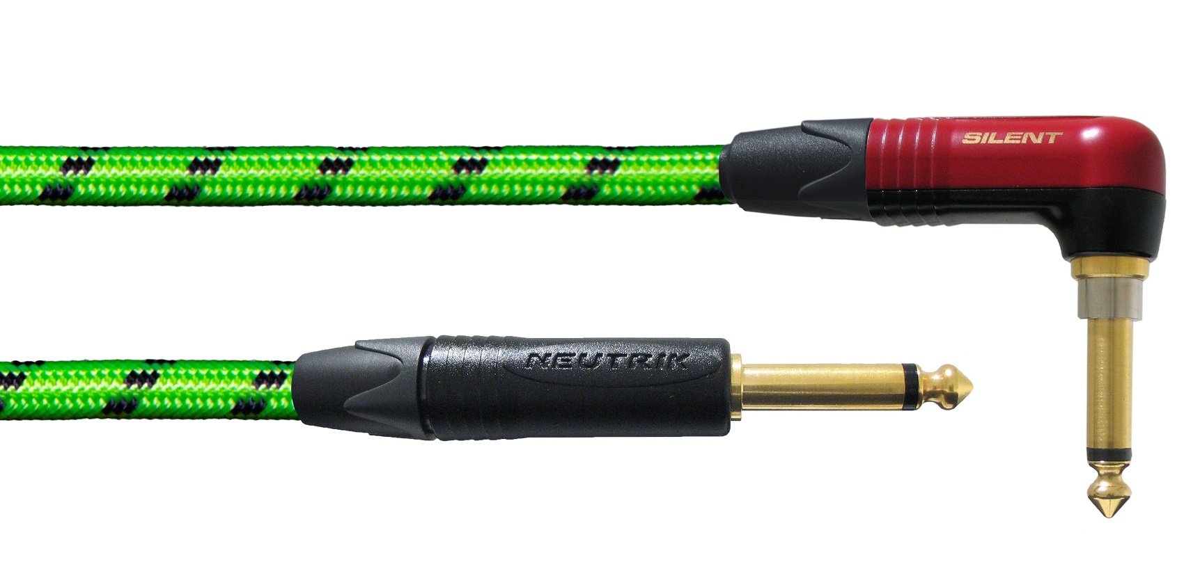 PR-G-Silent UV-reaktives Kabel Grün - 6m