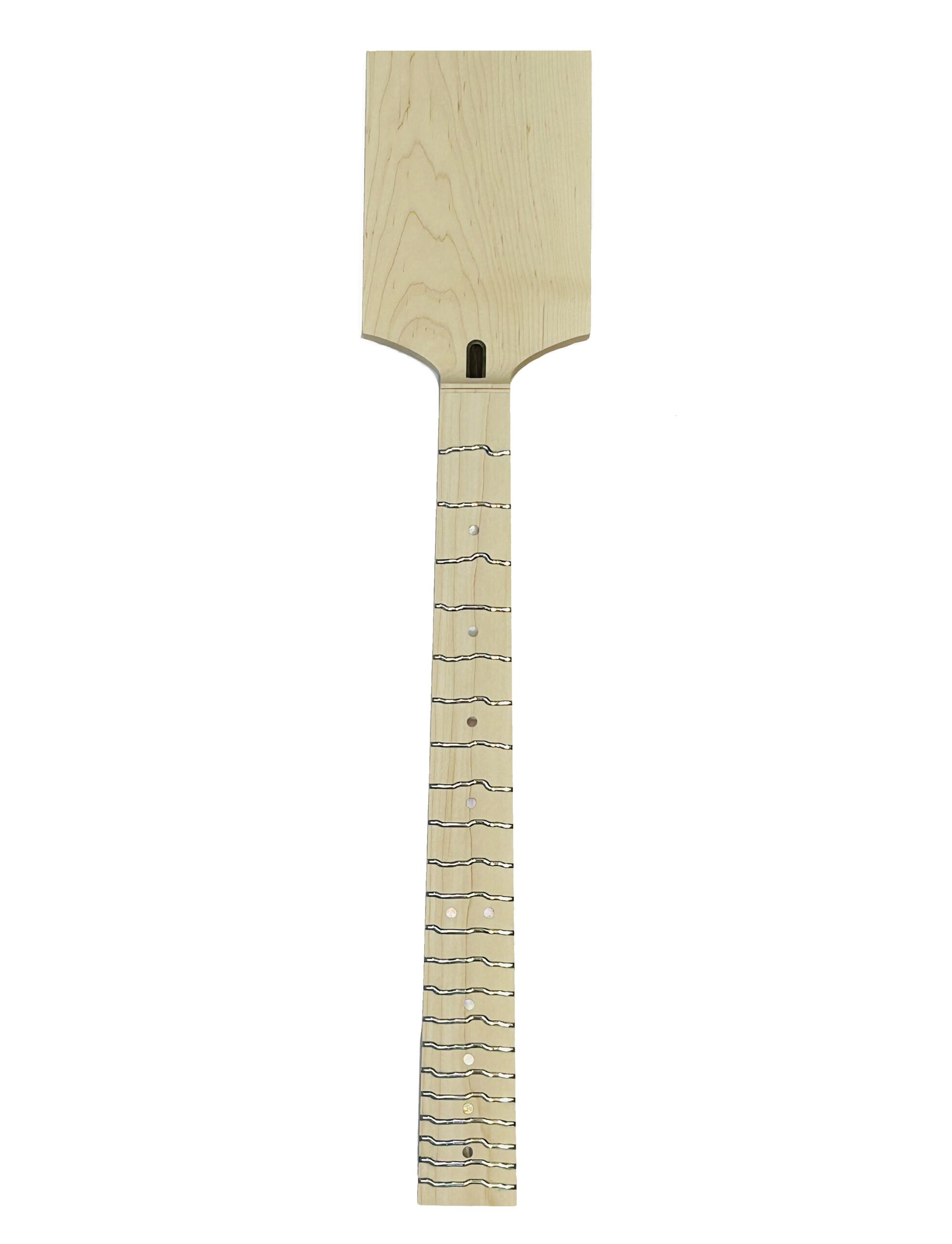Neck with Paddle Headstock  Strat Maple