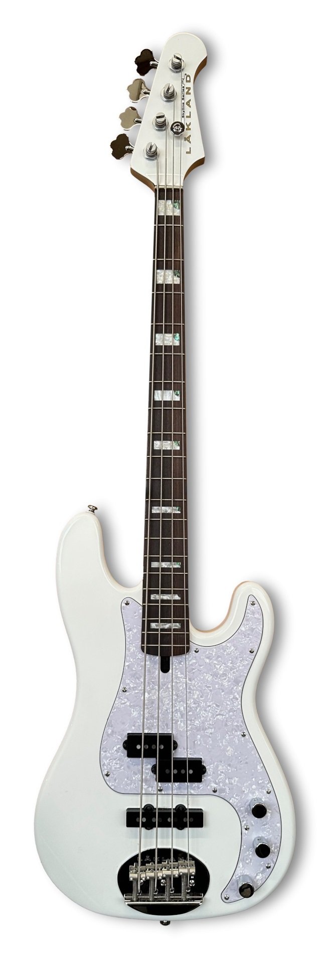 Skyline 44-64 Custom Bass, 4-String - White Gloss