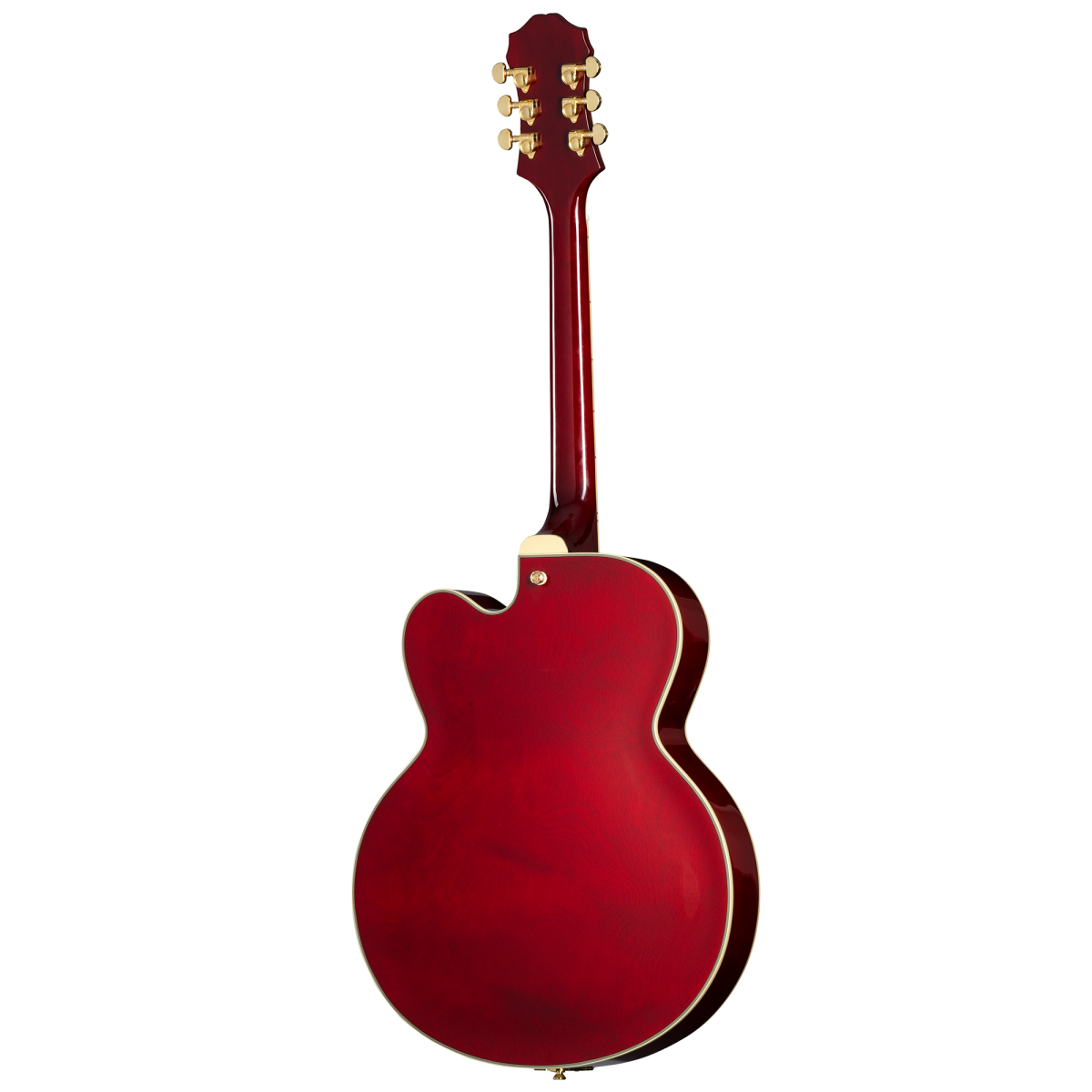 Epiphone Broadway Wine Red Hinteransicht